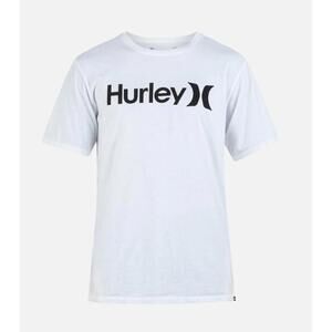 HURLEY NWT MENS EVERYDAY ONE AND ONLY SOLID T-SHIRT IN WHITE-SIZE LARGE